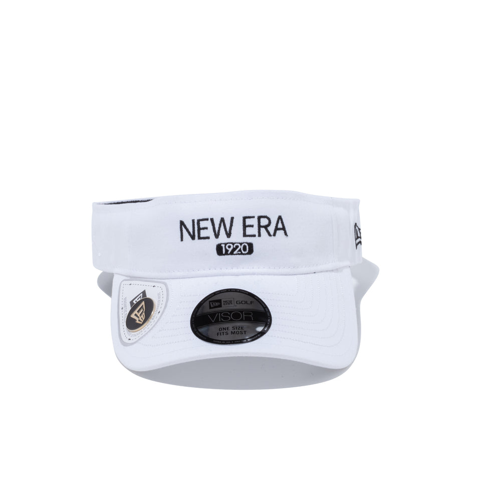 【ゴルフ】 サンバイザー On Par ストレッチコットンウォッシャブル NEW ERA 1920 ホワイト