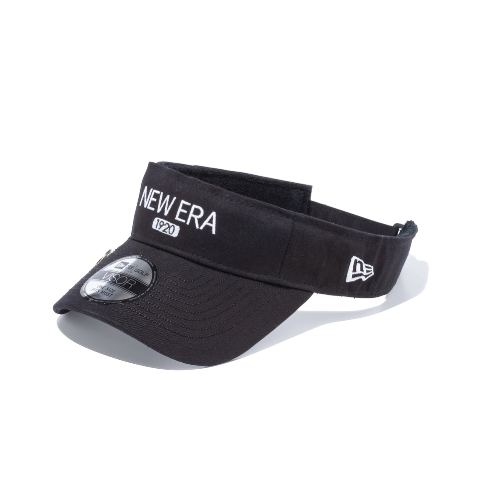 【ゴルフ】 サンバイザー On Par ストレッチコットンウォッシャブル NEW ERA 1920 ブラック