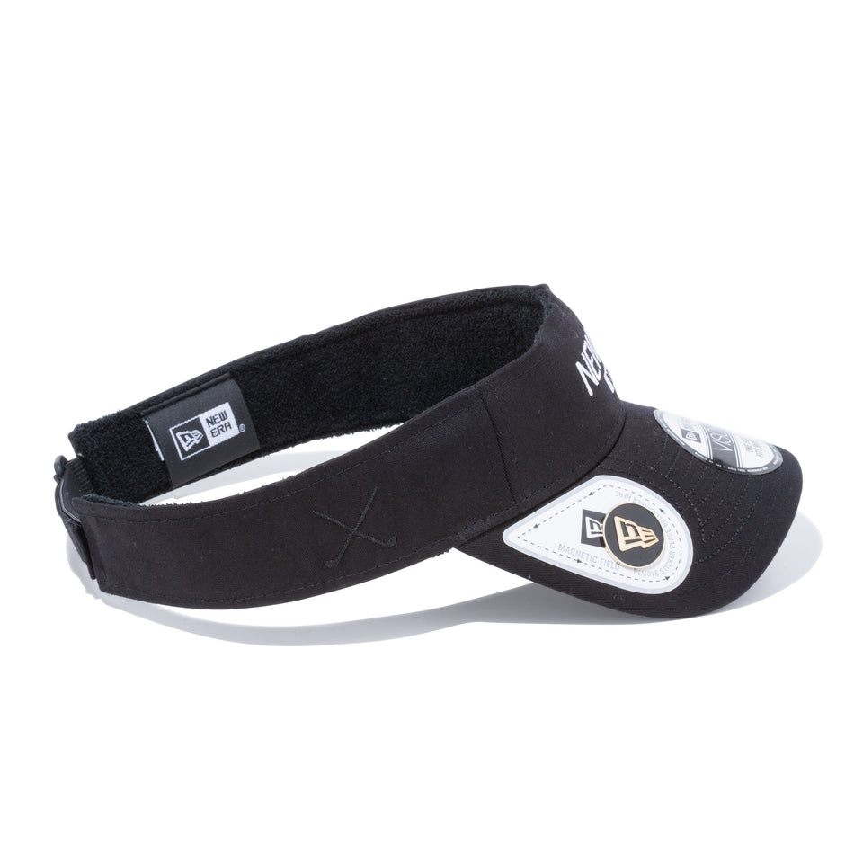 【ゴルフ】 サンバイザー On Par ストレッチコットンウォッシャブル NEW ERA 1920 ブラック