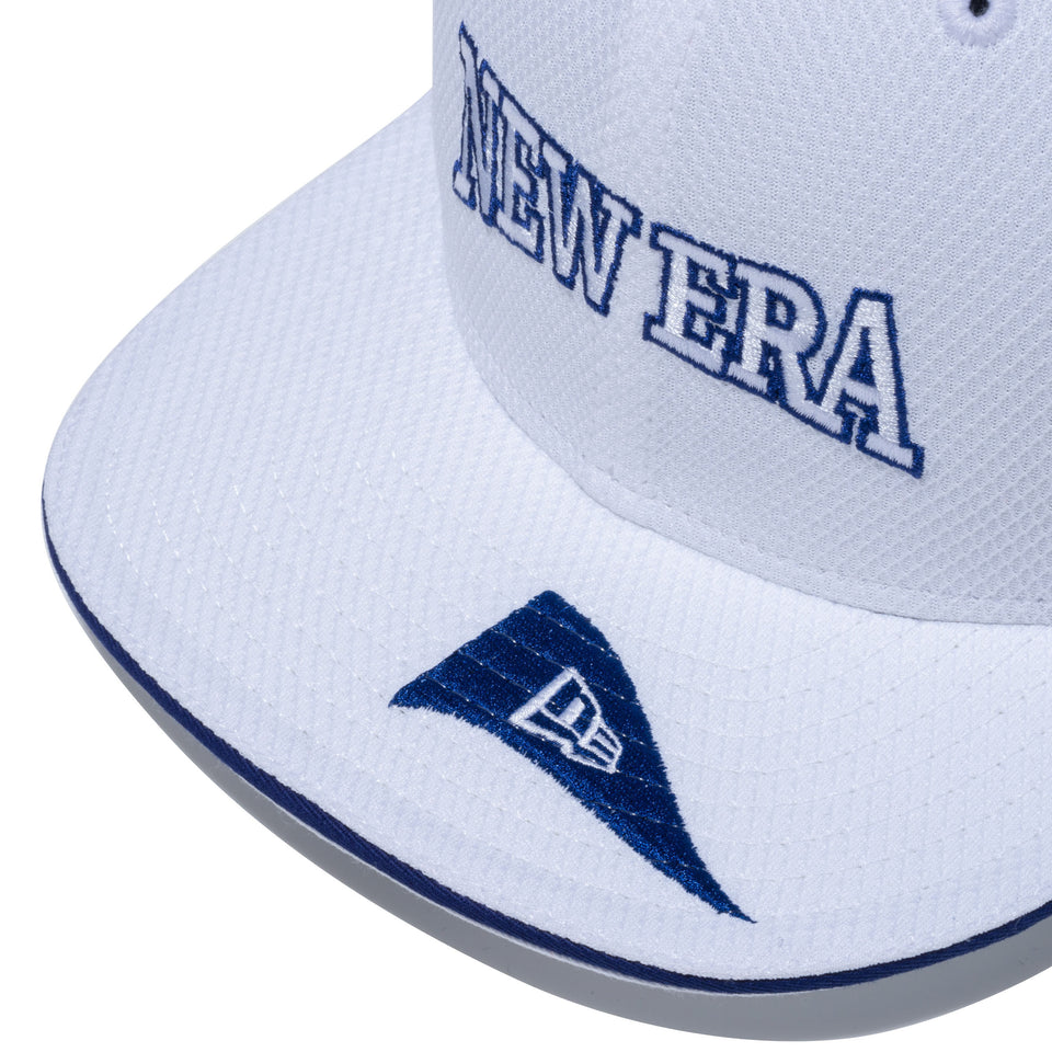 【ゴルフ】 9FIFTY Original Fit ダイアモンドエラ ピンフラッグロゴ ホワイト