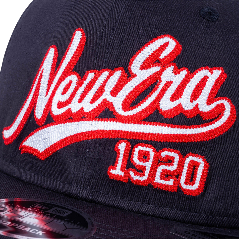 【ゴルフ】 9FIFTY Original Fit スクリプトロゴ New Era 1920 ネイビー