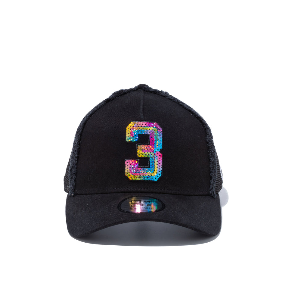 【ゴルフ】 9FORTY A-Frame トラッカー シークイン 3 ブラック