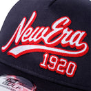 【ゴルフ】 9FORTY A-Frame スクリプトロゴ New Era 1920 ネイビー