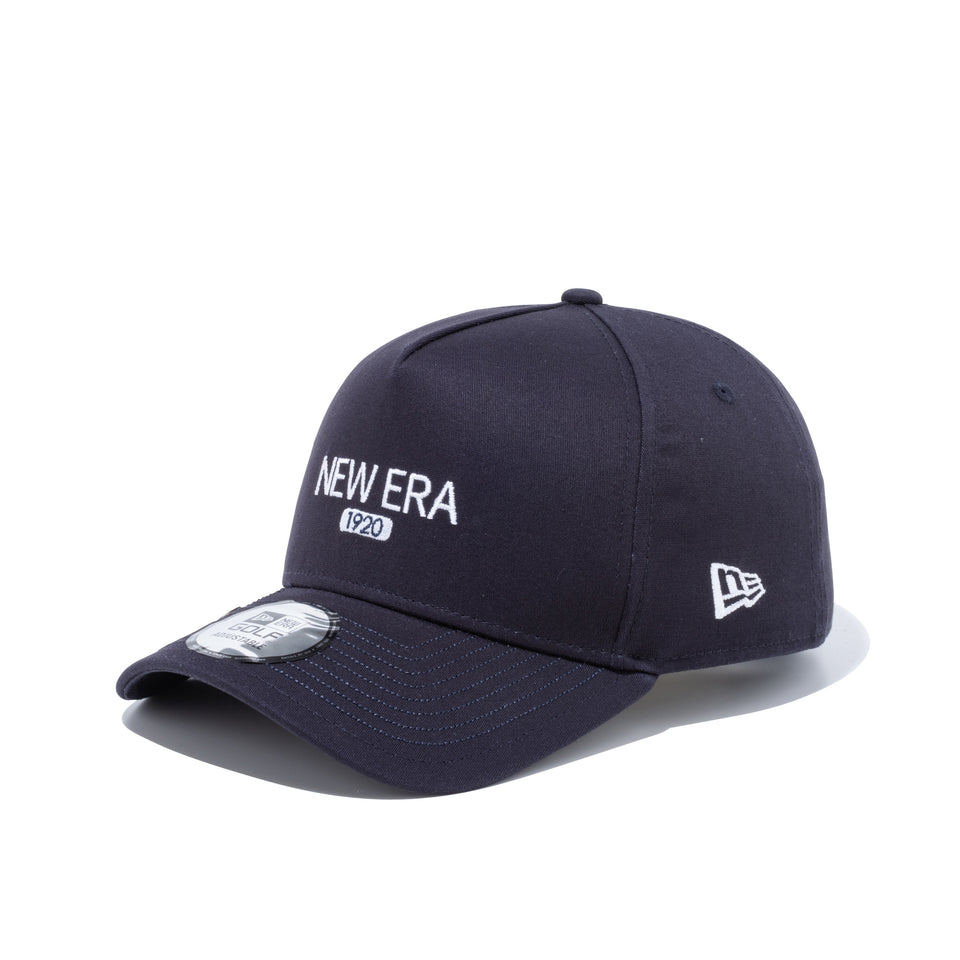 【ゴルフ】 9FORTY A-Frame On Par ストレッチコットンウォッシャブル NEW ERA 1920 ネイビー