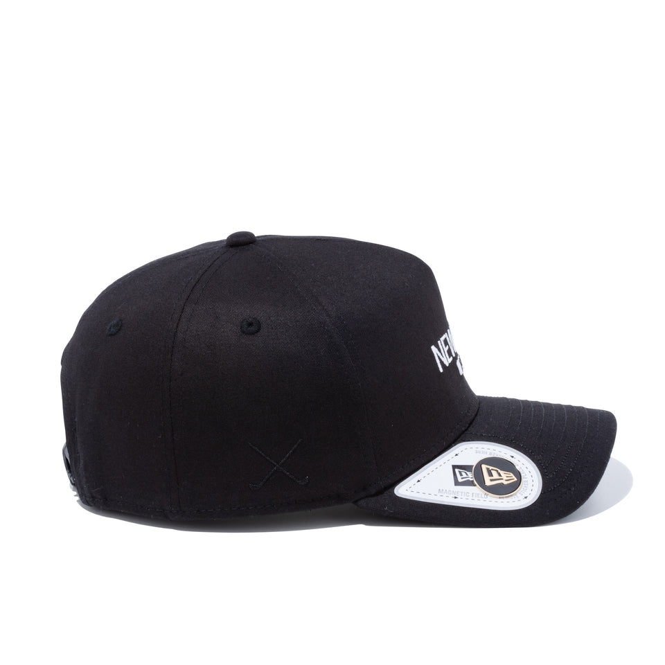 【ゴルフ】 9FORTY A-Frame On Par ストレッチコットンウォッシャブル NEW ERA 1920 ブラック