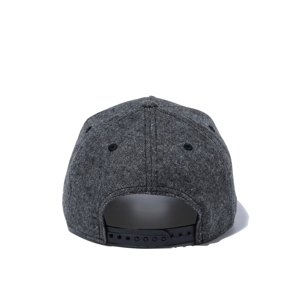 【ゴルフ】 9FORTY A-Frame ネップツイード ハンドリトゥンロゴ ブラックツイード
