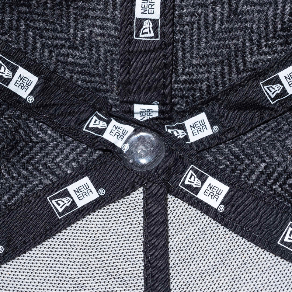 【ゴルフ】 9FORTY A-Frame ネップツイード ハンドリトゥンロゴ ブラックヘリンボーン
