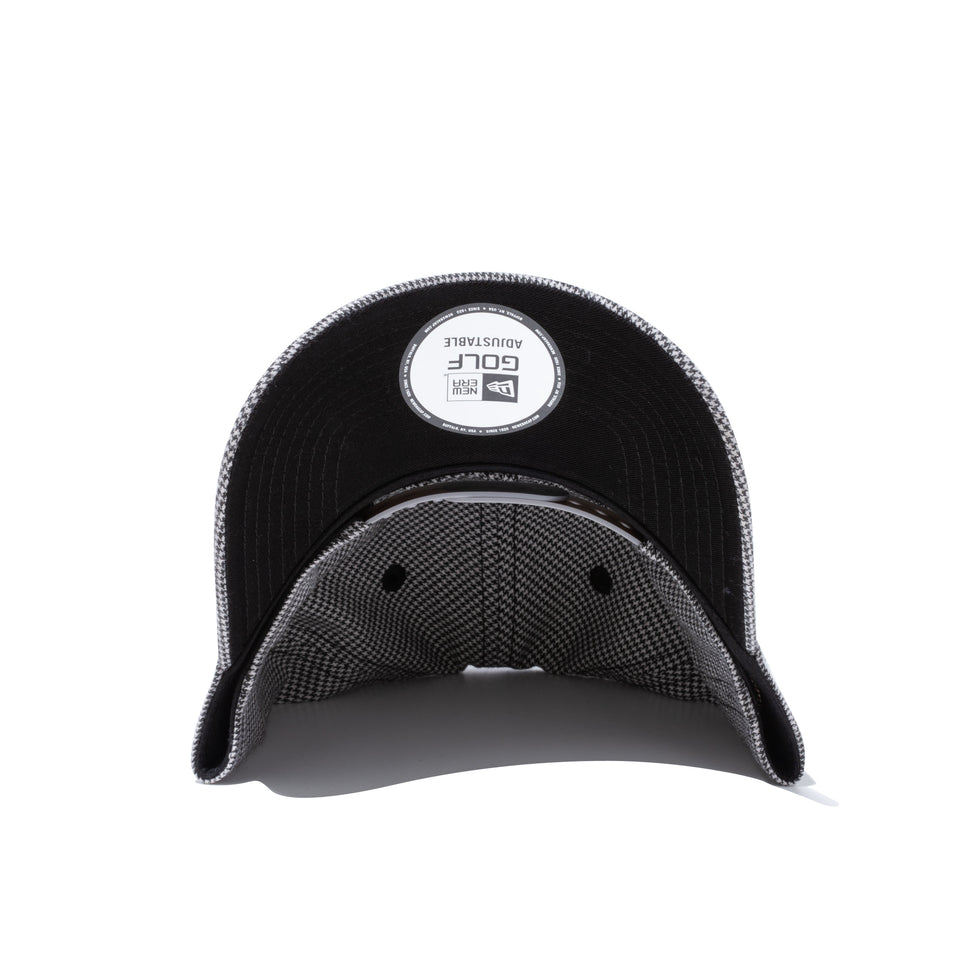 【ゴルフ】 9FORTY A-Frame ハウンズトゥース アーチロゴ ホワイト