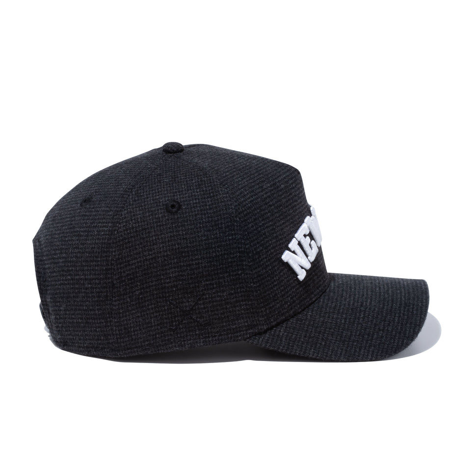 【ゴルフ】 9FORTY A-Frame ハウンズトゥース アーチロゴ チャコール