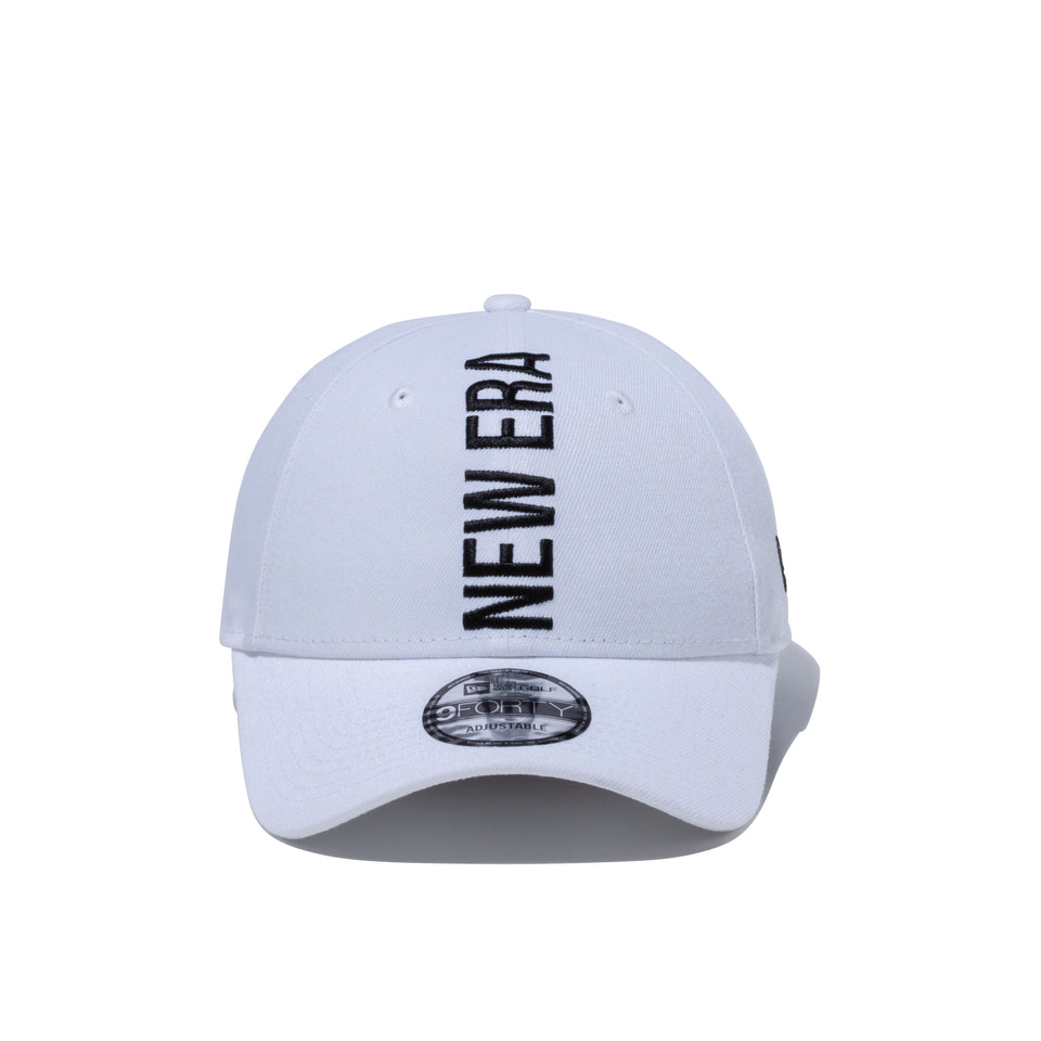 【ゴルフ】 9FORTY バーチカルロゴ NEW ERA ホワイト