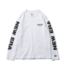 Youth 長袖 コットン Tシャツ New Era Cap Company ホワイト