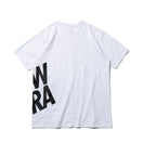 半袖 コットン Tシャツ ズームアップニューエラ ホワイト リラックスフィット