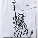 半袖 コットン Tシャツ スタチューオブリバティ ホワイト リラックスフィット