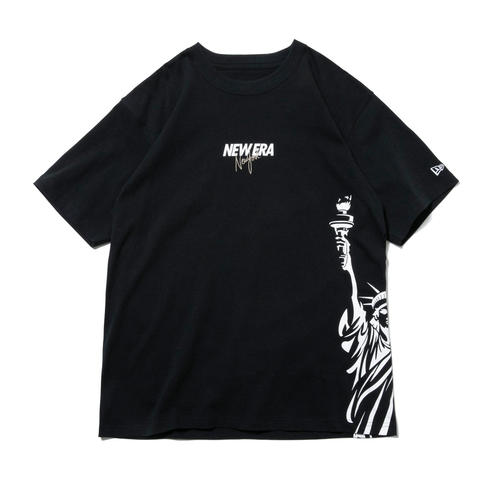 半袖 コットン Tシャツ スタチューオブリバティ ブラック リラックスフィット | NEW ERA ニューエラ公式オンラインストア