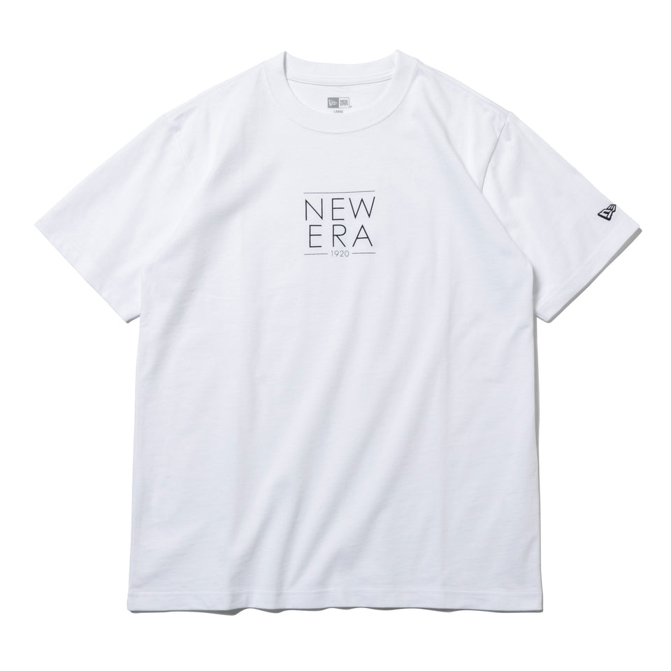 半袖 コットン Tシャツ New Era 1920 ホワイト レギュラーフィット
