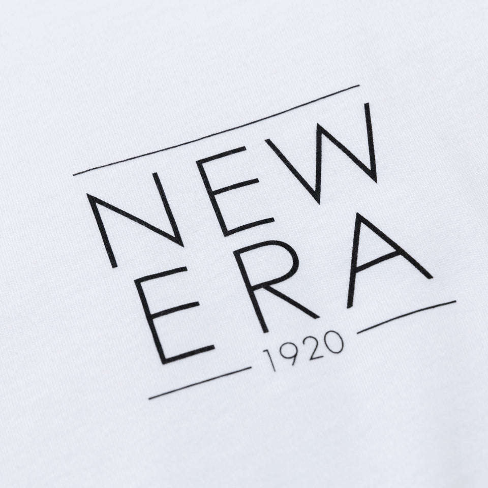 半袖 コットン Tシャツ New Era 1920 ホワイト レギュラーフィット