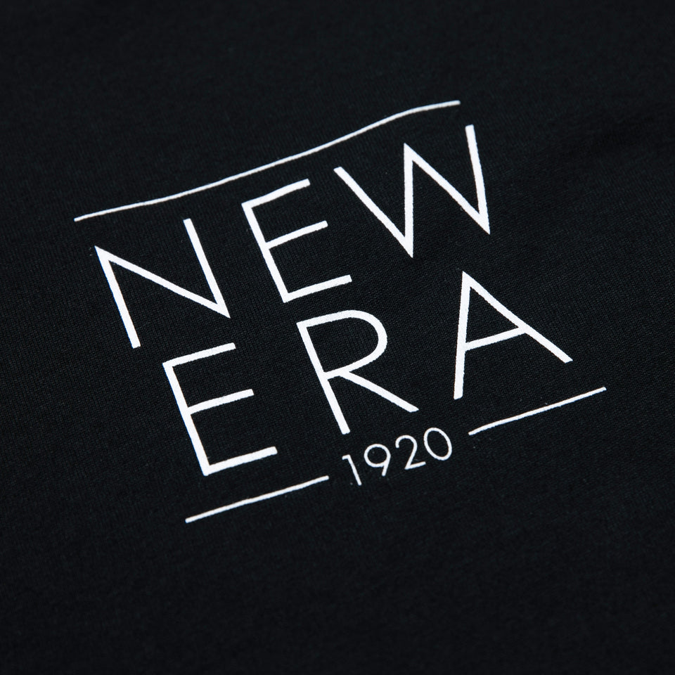 半袖 コットン Tシャツ New Era 1920 ブラック レギュラーフィット