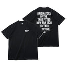 半袖 コットン Tシャツ タイポグラフィー ブラック レギュラーフィット | NEW ERA ニューエラ公式オンラインストア