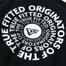 裏起毛 スウェット プルオーバーフーディー Originators of the True Fitted ブラック