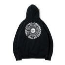 裏起毛 スウェット プルオーバーフーディー Originators of the True Fitted ブラック