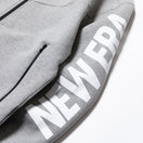 テック スウェット フルジップフーディー グレー  【 Performance Apparel 】