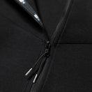 テック スウェット フルジップフーディー ブラック  【 Performance Apparel 】