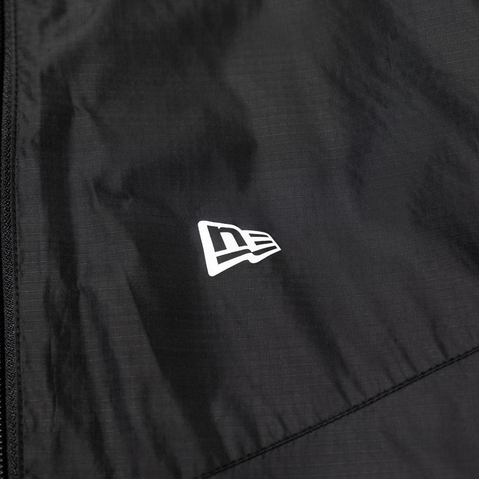 ウインドジャケット NEW ERA ブラック × ホワイト 【Performance Apparel】