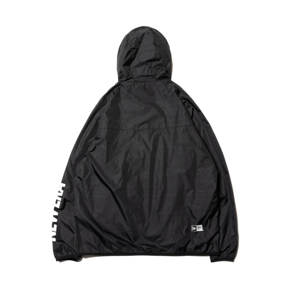 ウインドジャケット NEW ERA ブラック × ホワイト 【Performance Apparel】