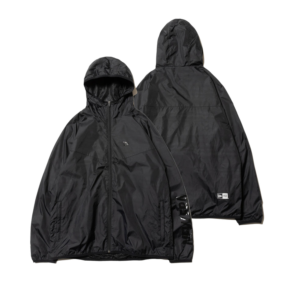 ウインドジャケット NEW ERA ブラック × ブラック 【Performance Apparel】