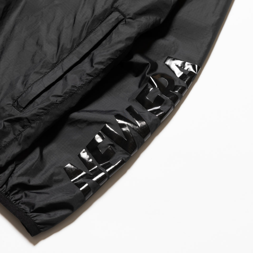 ウインドジャケット NEW ERA ブラック × ブラック 【Performance Apparel】