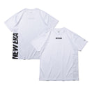 半袖 テック Tシャツ レフトバックバーチカルロゴ ホワイト 【 Performance Apparel 】
