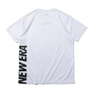 半袖 テック Tシャツ レフトバックバーチカルロゴ ホワイト 【 Performance Apparel 】