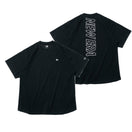 半袖 パフォーマンス オーバーサイズド Tシャツ バックバーチカルロゴ ブラック 【 Performance Apparel 】