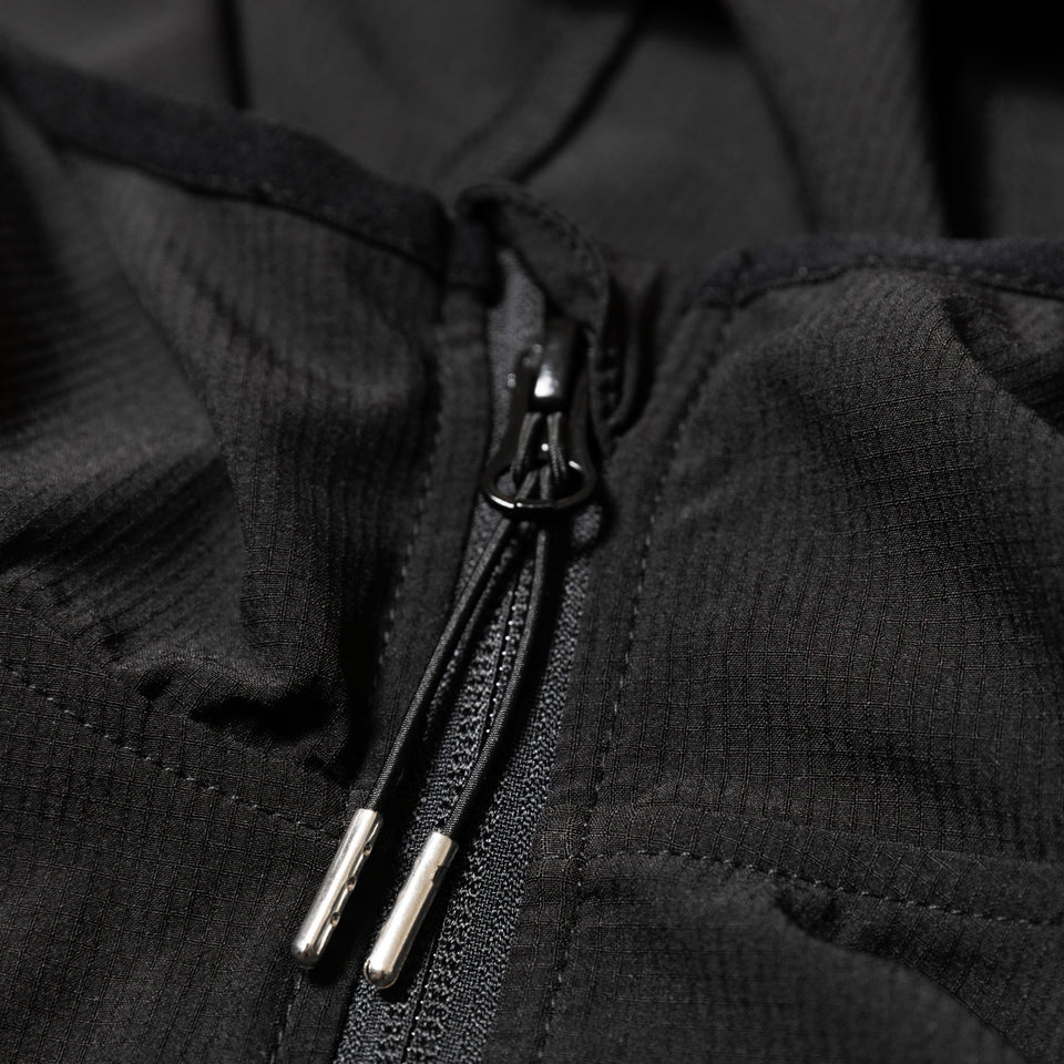 ライトウインドジャケット ボックスロゴ ブラック 【Performance Apparel】
