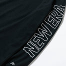 長袖 パフォーマンス オーバーサイズド Tシャツ スリーブロゴ ブラック 【 Performance Apparel 】