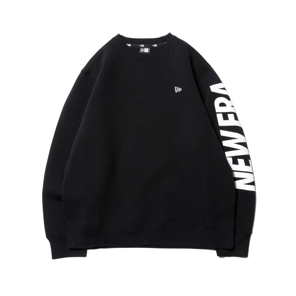 テック スウェット クルーネック ブラック  【 Performance Apparel 】