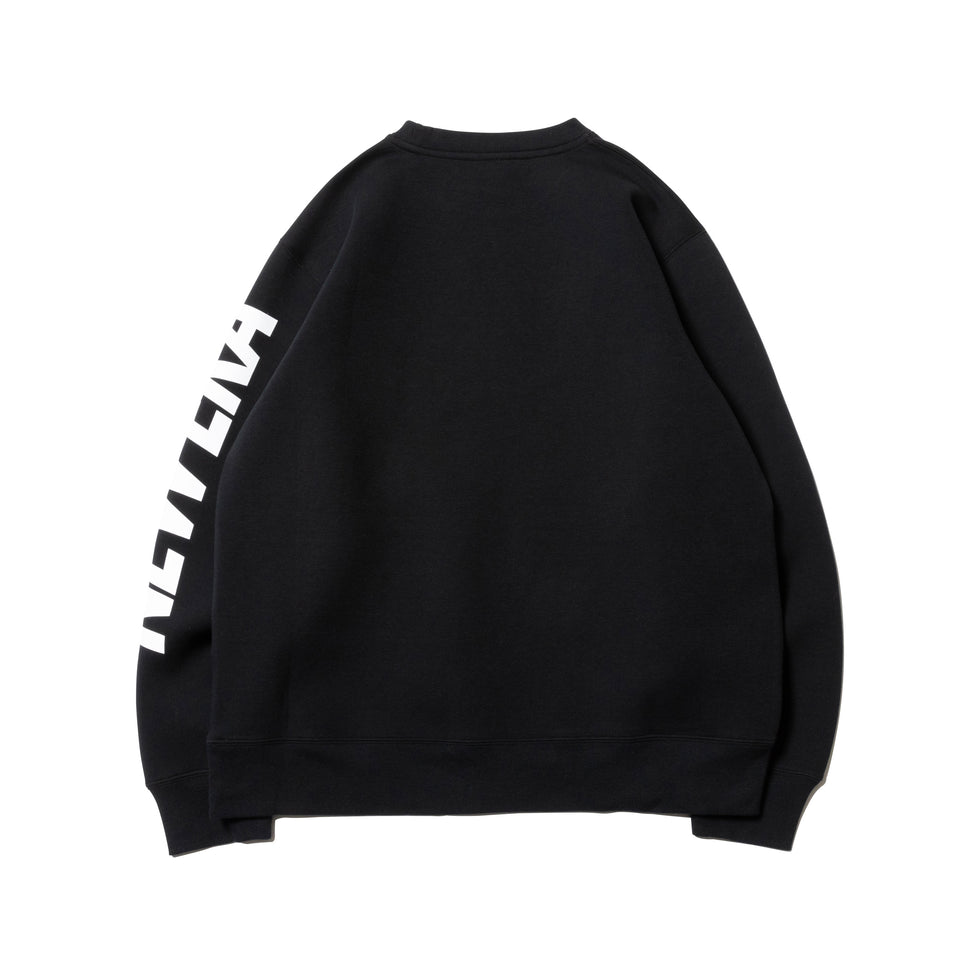 テック スウェット クルーネック ブラック  【 Performance Apparel 】
