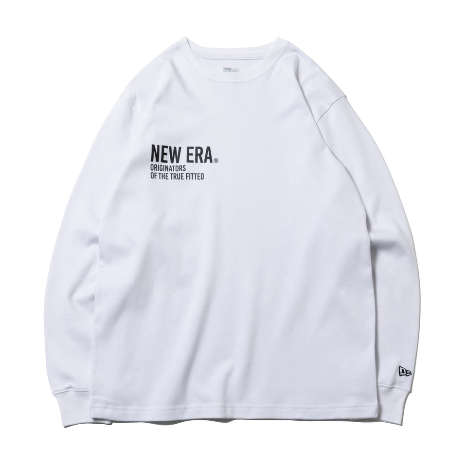 長袖 ウォーム Tシャツ New Era Originators ホワイト
