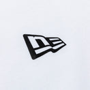 長袖 ウォーム Tシャツ フラッグロゴミニ ホワイト