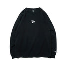 長袖 ウォーム Tシャツ フラッグロゴミニ ブラック