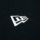 長袖 ウォーム Tシャツ フラッグロゴミニ ブラック