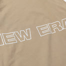 長袖 コットン オーバーサイズド Tシャツ アウトライン ニューエラ ベージュ