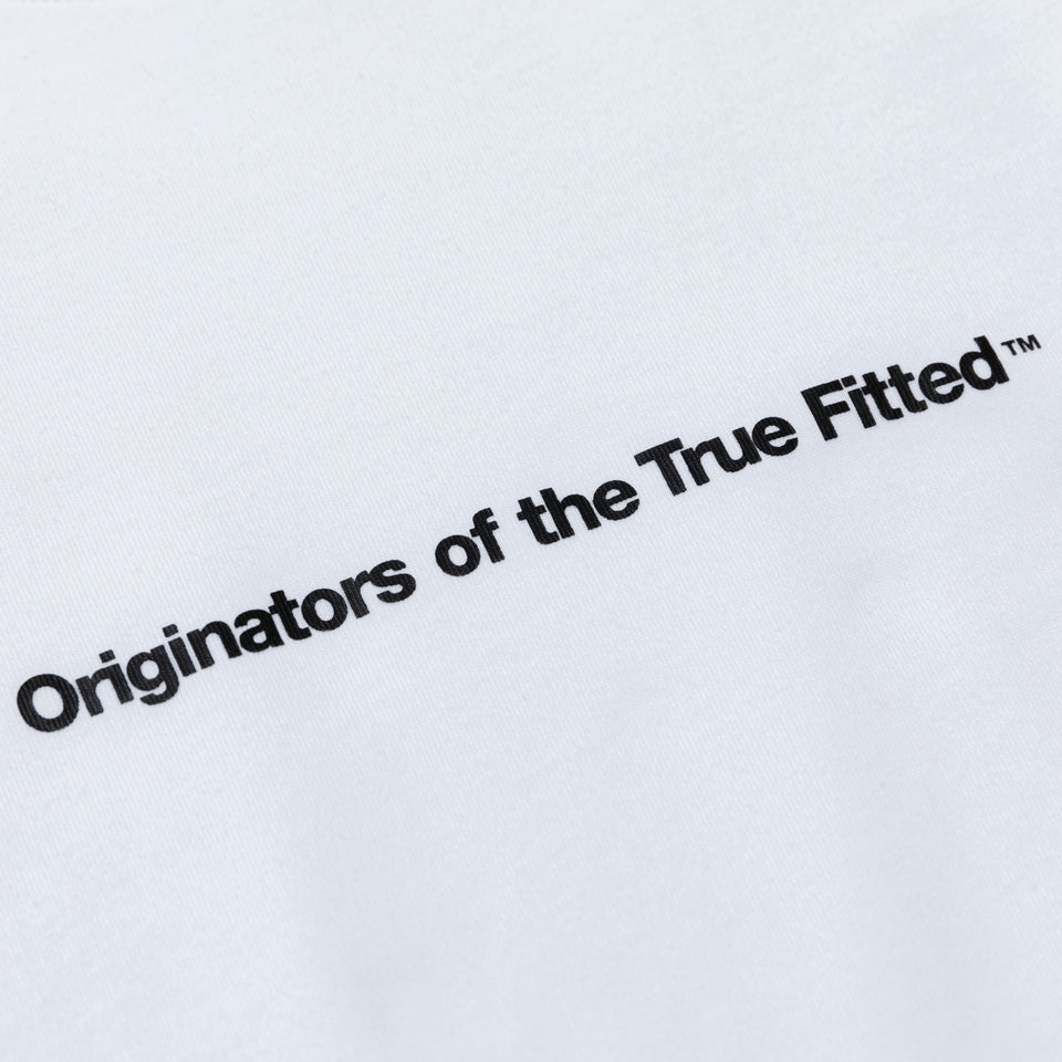 長袖 コットン Tシャツ Since 1920 Buffalo NY ホワイト レギュラーフィット