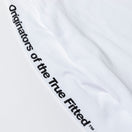 長袖 コットン Tシャツ Originators of the True Fitted ホワイト レギュラーフィット