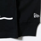 長袖 コットン Tシャツ ハンドリトゥン ブラック レギュラーフィット