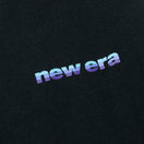 長袖 コットン Tシャツ 3トーンロゴ ブラック レギュラーフィット