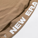長袖 コットン Tシャツ New Era Cap Company Since 1920 ベージュ レギュラーフィット
