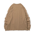 長袖 コットン Tシャツ New Era Cap Company Since 1920 ベージュ レギュラーフィット