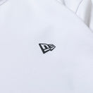 【ゴルフ】 長袖 ハイカラー ウォームTシャツ ドット ホワイト