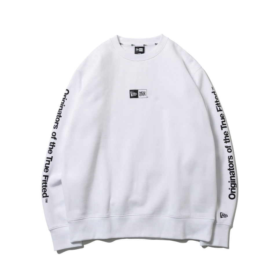 裏起毛 スウェット クルーネック Originators of the True Fitted ホワイト